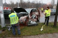 Авария в Бухаресте (Prosport.ro)