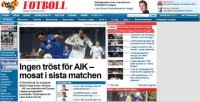 Шведские СМИ – о матче "Днепр" - АИК