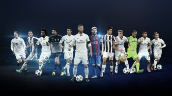 УЕФА назвал претендентов на награды по позициям по итогам ЛЧ сезона-2016/17