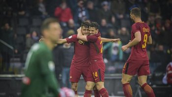 "Рома" одержала волевую победу над "Барселоной". Международный кубок чемпионов