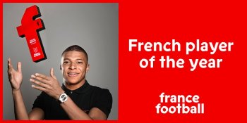 France Football: Мбаппе - лучший игрок года во Франции