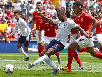 Швейцария - Англия. Англия в серии пенальти переиграла Швейцарию и заняла третье место в Лиге Наций
