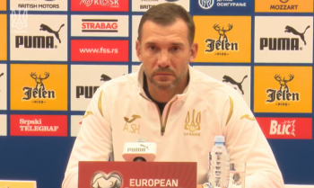 Андрей ШЕВЧЕНКО: "Сербия - очень хорошая команда, будет непростая игра"