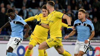 Серия А. "Лацио" разошелся миром с "Вероной". 17-й тур. Перенесенный матч