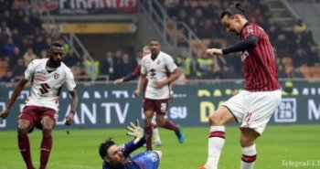 Серия А. Гол Ибрагимовича не спас "Милан" от поражения. 26-й тур